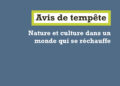 Avis de tempête