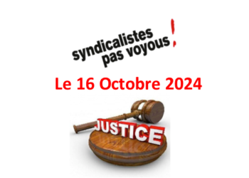Soutien à nos 5 camarades de Saint-Florent sur Cher